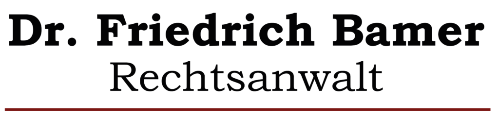 Dr. Friedrich Bamer
